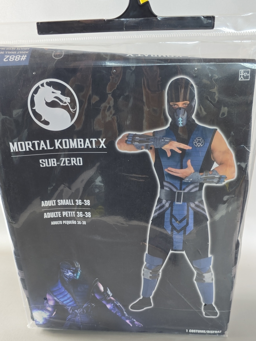Mortal Kombat Sub-Zero Kids Superhero Costume - Blue